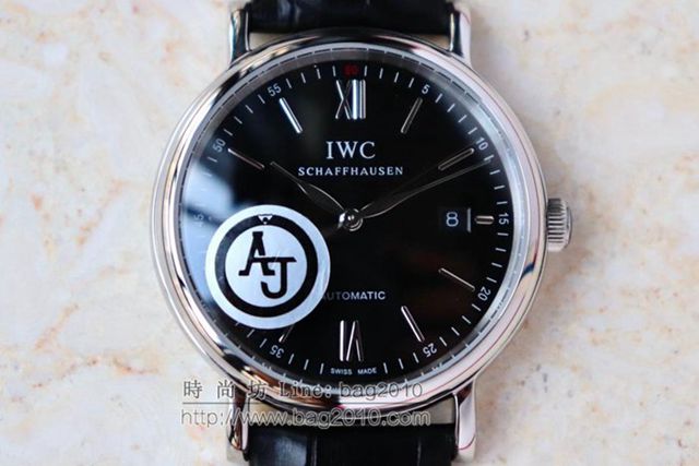 IWC手錶 萬國波濤菲諾商務簡約腕表 萬國經典款機械男表 萬國高端男士腕表  hds1618